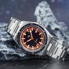 WM Watch Automatic Mechanical Watches NH35 Anti-reflective 200 Water Resistant Glass Bezel Sapphire Welly Merck Watch WM194