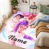Custom Name Fantasy Heroes Living Room Non-Slip Area Rug Soft Carpet for Bedroom Kids Playroom Sofa Office Home Decor Doormat