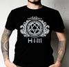 Men's and Women's T-shirts Heartagram Him Band Tee-shirt Heartagram Rose Him Band