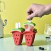 4/6 Grid Ice Cream Popsicle Mold, Covered Fruit-shaped Mold, a Creative DIY Kitchen Ice Cream Making Tool for Home Use.