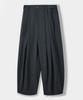 Dimiteulibeullaeg Adjust Double-Pleat Wide Slacks_Stripe Charcoal