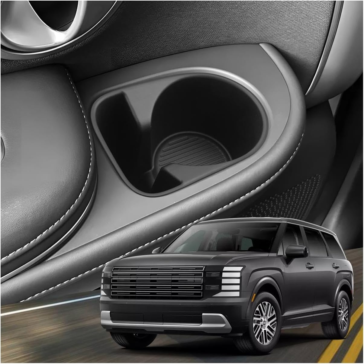 YEE PIN для 2024 2025 Hyundai Palisade Органайзер для нижней центральной консоли, лоток для хранения для Hyundai Palisade 2025 Аксессуары для Hyundai Palisade 2026 Palisade Door Insert