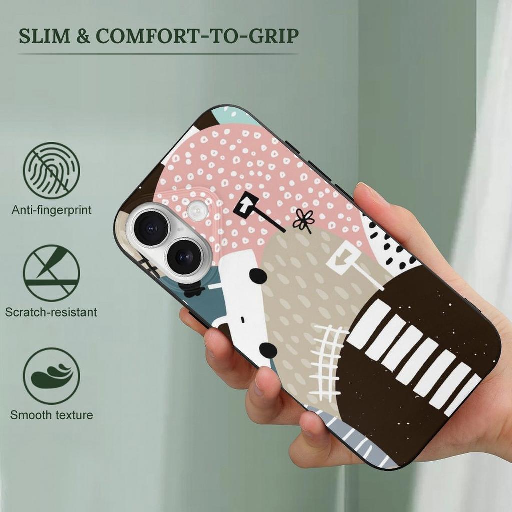 1 Pack For Iphone 17/17Air/17Pro/17ProMax Slim TPU Anti Smudge Clear Case With Precise Cutouts, Lens Edge And Smooth Feel