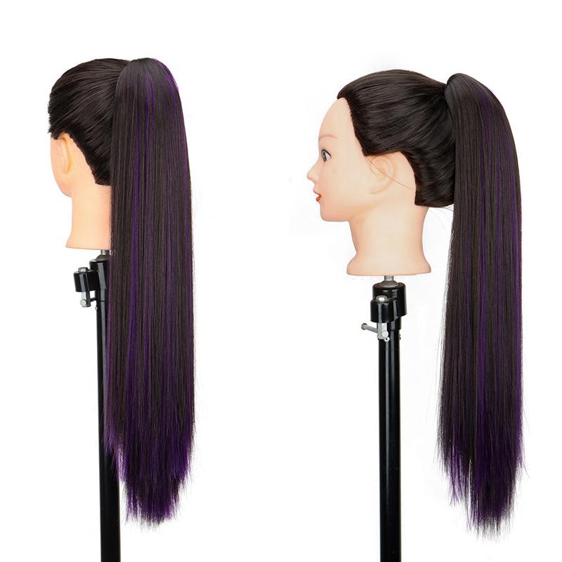 Claw Ponytail Extensions Long Straight Ponytails for Women Hairpieces Synthetic Hair Pony Tails Clip in Hairpiece