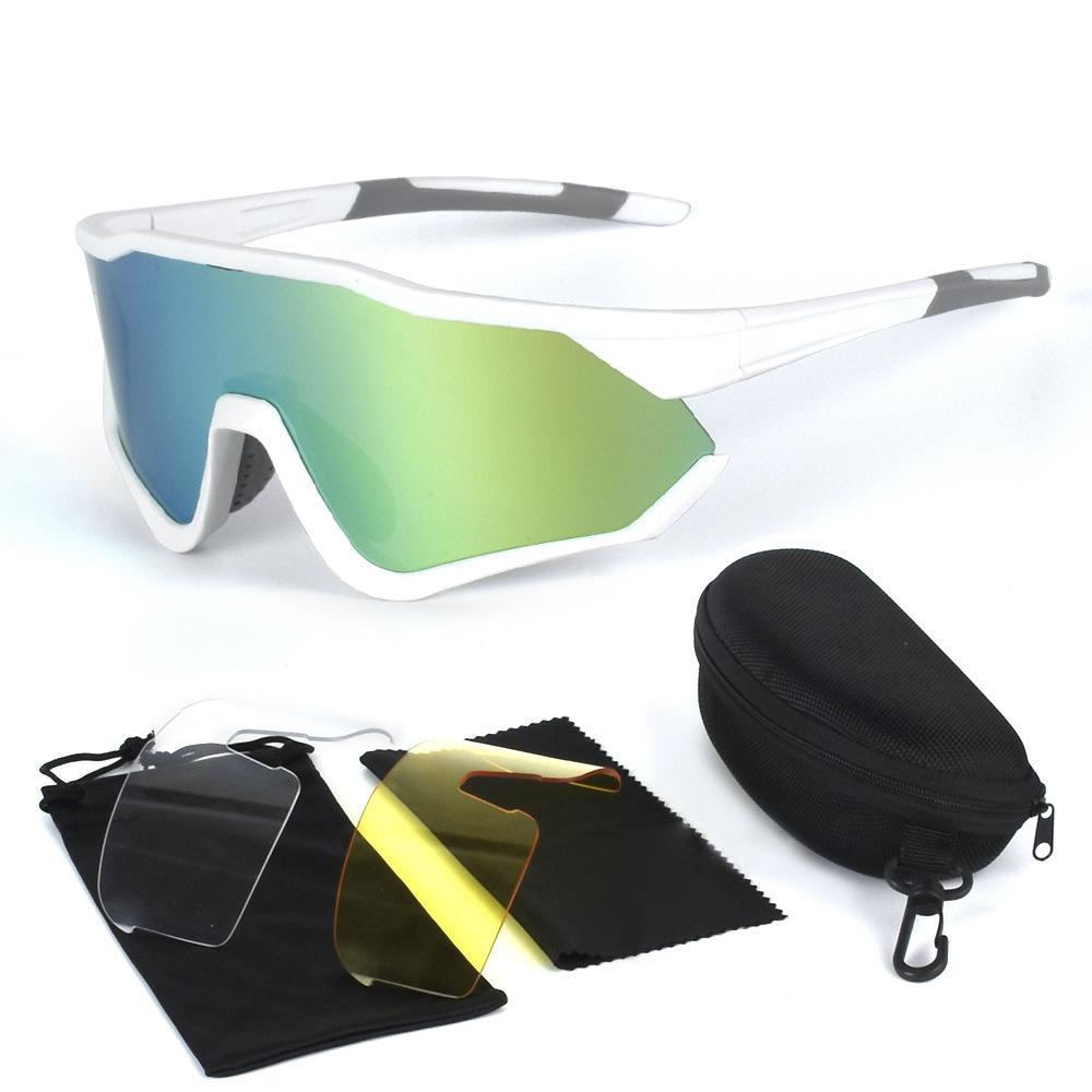 Large Frame Outdoor Cycling Glasses Men's and Women's Sunglasses Windproof Sand Mountain Cycling Sunglasses Sports Goggles