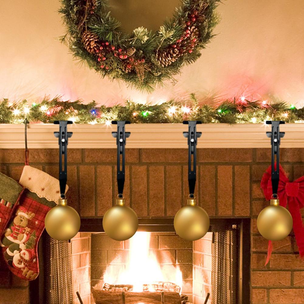 Christmas Stocking Hooks Stocking Hook Christmas Ornaments Metal Stockings Hangers Heavy Mantel Stocking Hooks Fireplace