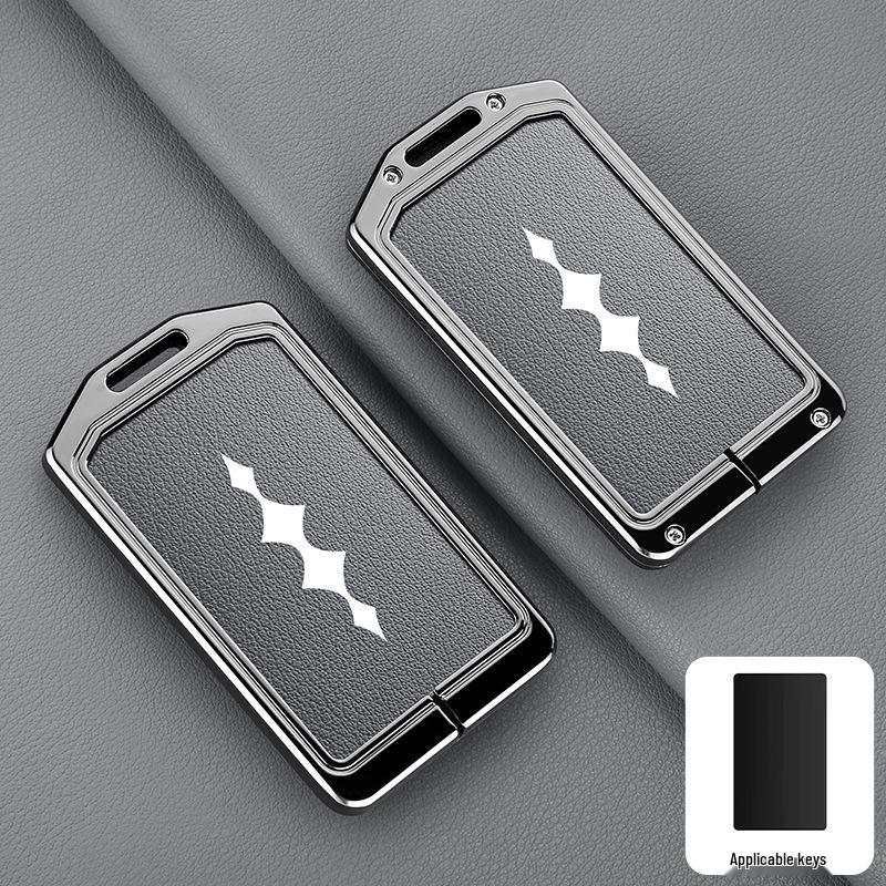 BYD Fangchengbao Metalen NFC Sleutelhanger Shell voor Leopard 5/8, Titanium 3/7 - High-End Bescherming