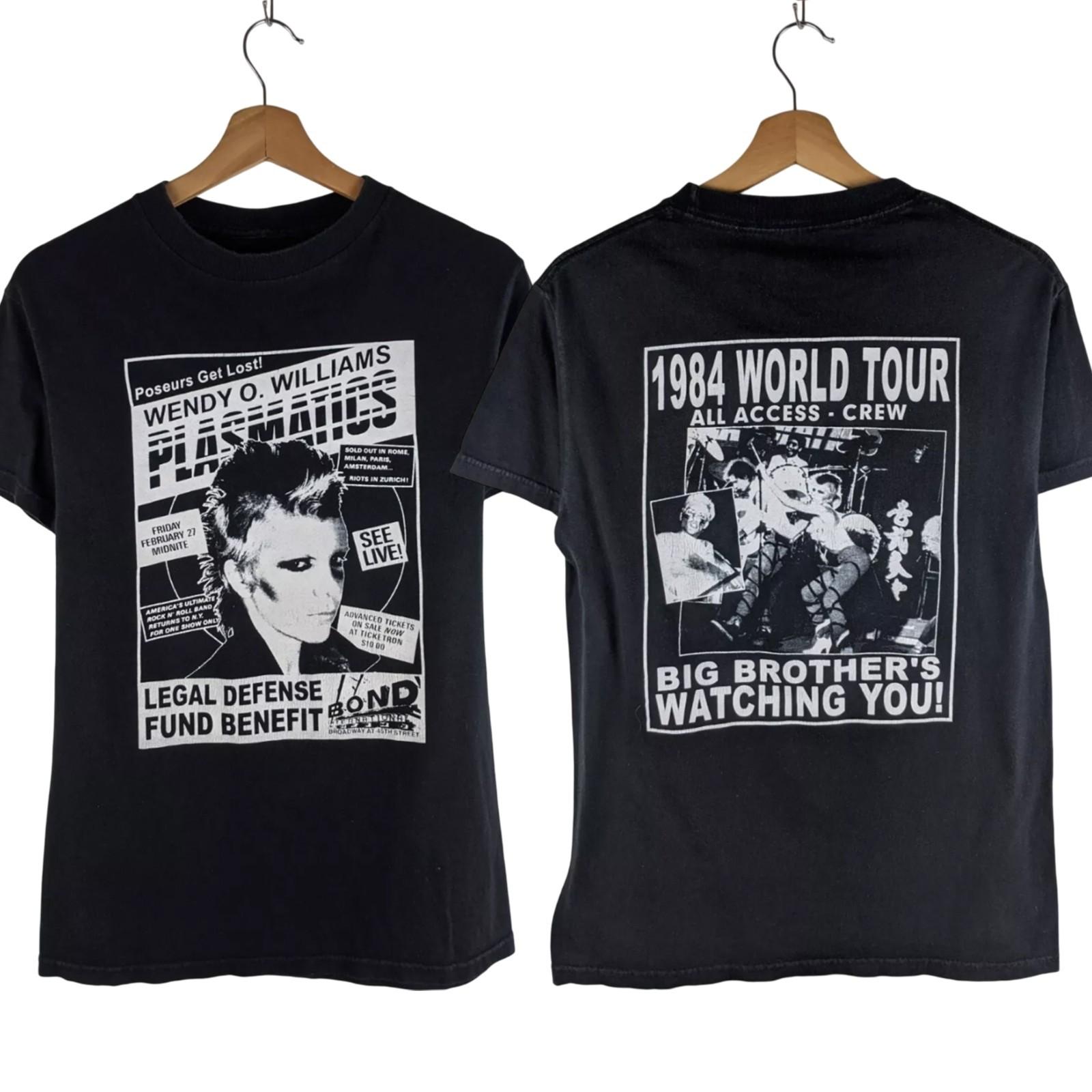 Rare The Plasmatics 1984 World Tour Cotton Men S-5XL 20D105 XL