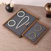 Jewelry Look Empty Tray Black Walnut Wooden Display Tray Jewelry Storage Bracelet Ornament Necklace