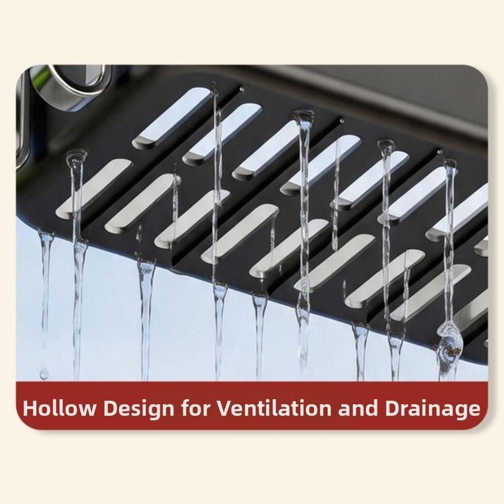 Rotatable Faucet Sponge Soap Shelf Waterproof Dishcloth Drainer Basket Kitchen Supplies