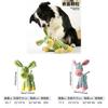 Plush Dog Chew Toy With Cotton Rope For Interactive Dental Relief