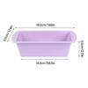 Multipurpose Silicone Loaf Pans Silicone Loaf Molds Nonstick Baking Moulds for DIY Bread Cake and More