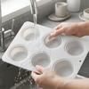 Silicone 6-Cavity Baking Molds Cake Utensils Easy-to-clean Cake Mold Baking Tool