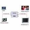 Adattatore convertitore VGA-AV Mini Scaler Supporta 1080P VGA2AV Convertitore PC a TV HD Computer a TV