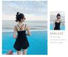 2025 Women's High-End One-Piece Swimsuit: Conservative Skirt Style, Tummy Slimming, Strappy Design, Ideal for Hot Springs and Summer
