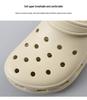 Men's Summer EVA High Heel Sandals: Thick Sole, Large Size, Outdoors