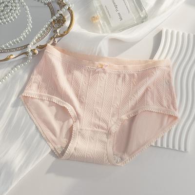 Antibacterial High Waisted Women's Underwear Postpartum High Waisted Abdomen Lifting Buttocks Underwear Quick Drying and Simple Women's Underwear