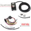 Handle switch controller handle button button For BMW R1200GS  R1200 GS  ADV / Adventure LED Fog Lights Wiring Harness Switch On