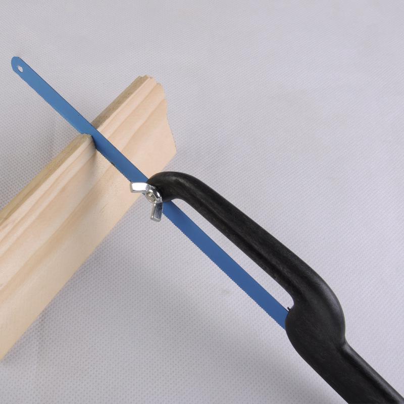 Mini Manual Saw Plastic Handle Wire Saw DIY Small Saw Hacksaw for Sawing Wood