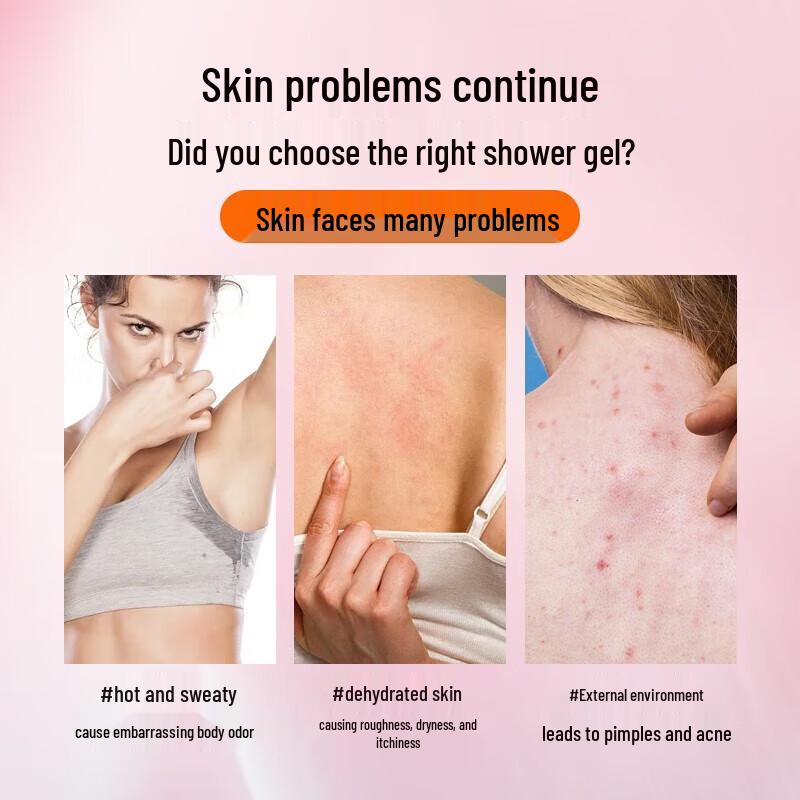 LK Amino Acid Tremella Gardenia Fragrance Shower Gel