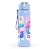 1PC 67 Girly Glitter Graffiti Number Print 750ml Color Plastic Sports Water Bottle Leakproof Flip Straw Lid Suitable for Sports Office Home Use