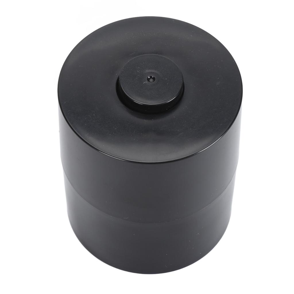 2PCS Nail Glue Storage Jar Portable Leakproof Vacuum Sealing Lash Extension Jar Black