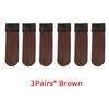 Women's Thickened Fleece Winter Floor Socks, Self-Heating Thermal Socks for Cold Weather, Mid-Calf Length in Flesh Tone