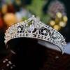 Elegant Crown Hair Accessory Antique Bronze Princess Rhinestone Tiara  Birthday Head Jewelry