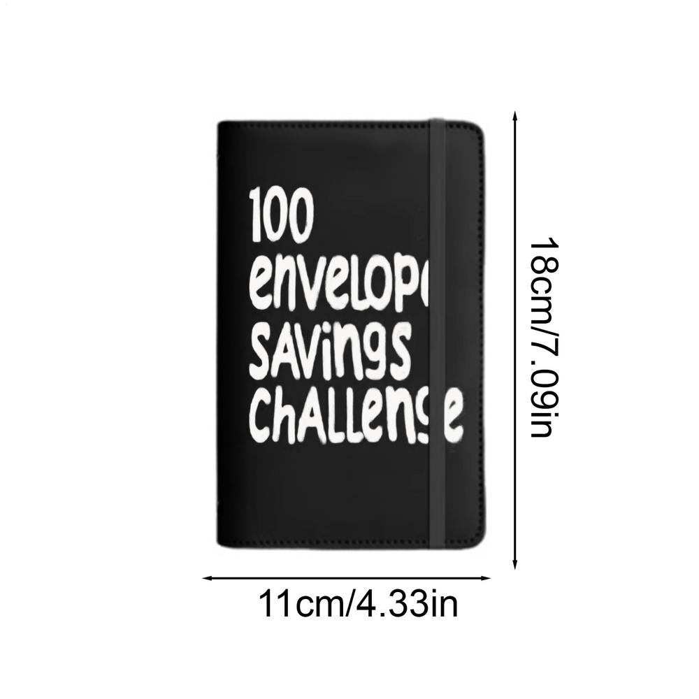 100 Days Envelope Challenge Binder Save Savings Challenges Loose-Leaf Binder Budget Binder With Cash Envelopes Money Organizer