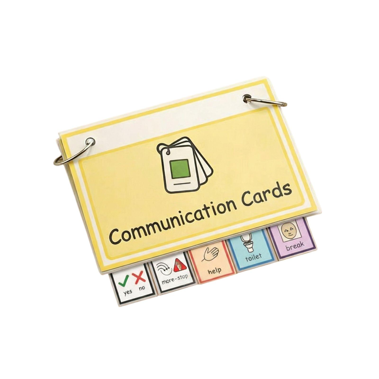 

Basic Needs Communication Card Is An Communication Aid Suitable For All Age Groups One Size білий