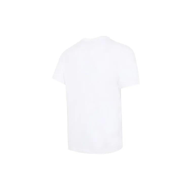 Nike T Shirts Men's White Crew Neck Moderate (Unisex) T-Shirts DD1289 100