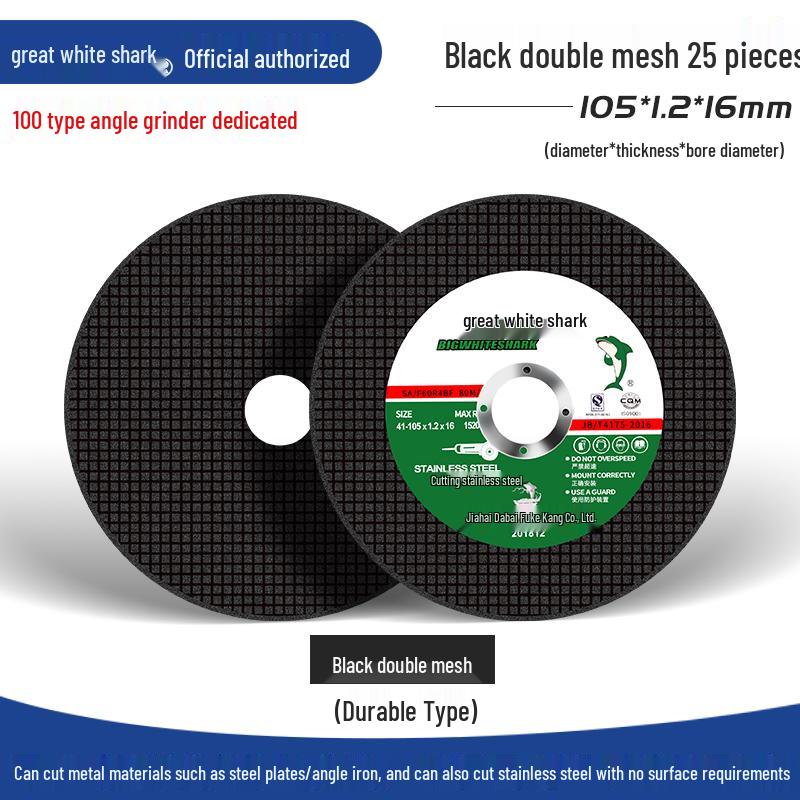 Big White Shark 10-Angle Grinder Disc for Polishing and Metal Grinding