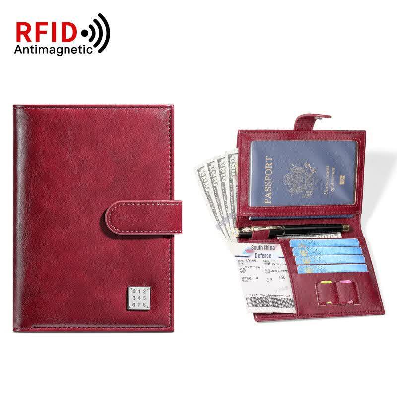 DCLOUD Multi-functional RFID Passport Holder