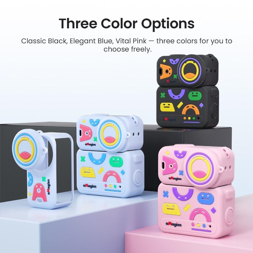 Coloful Protective Case Silicone Body Cover for DJI Osmo Nano Action Camera Accessories