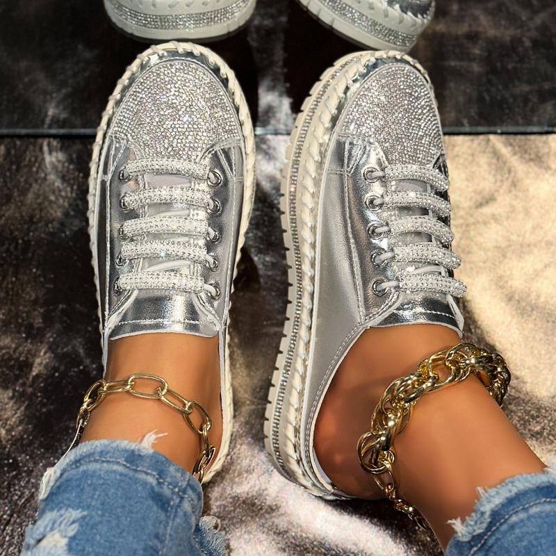 Women's Sneakers  Round Toe  Flats Sneakers Platform Leisure Lazy Slippers Outdoors  Sneakers  De