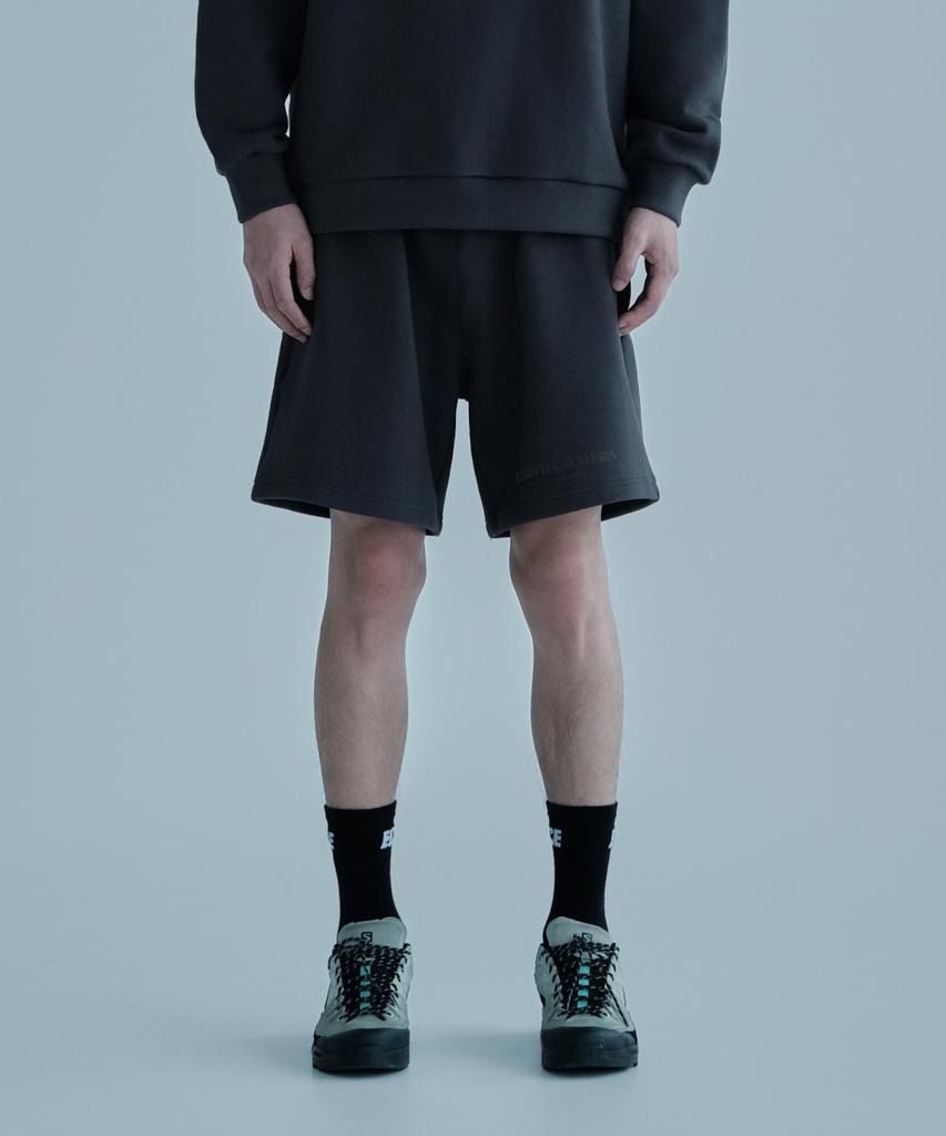 Eolseukamela Natural Daily Sweat Shorts_Charcoal