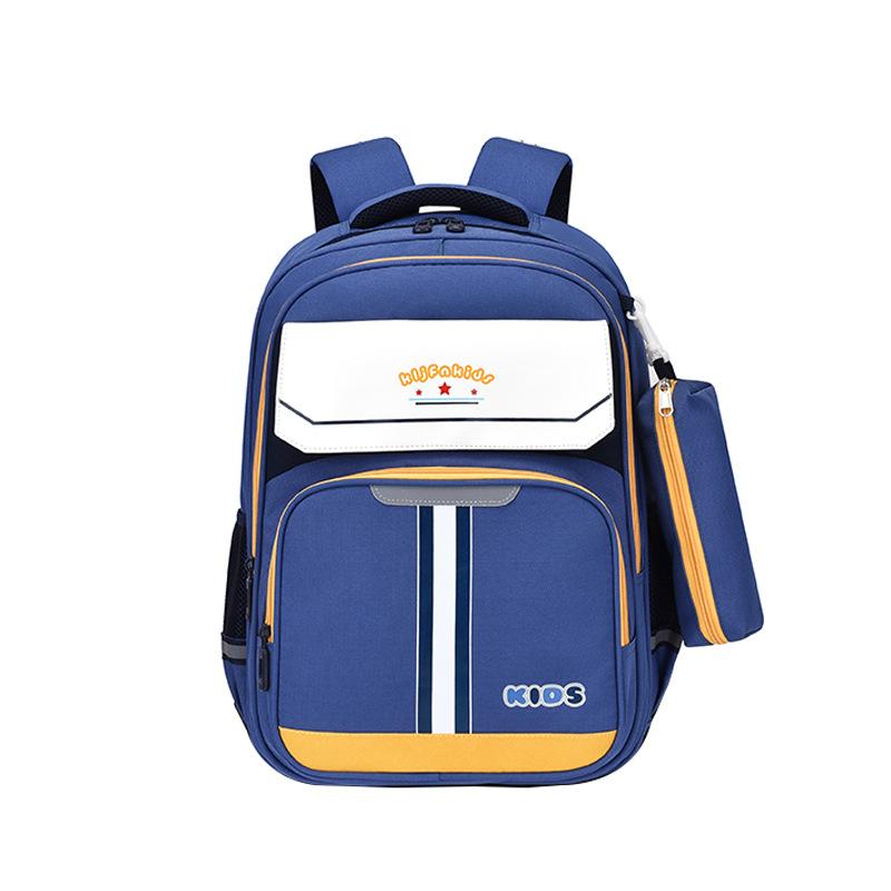 Children's Trolley Schoolbag for Primary School Boys and Girls British Style Stairs Climbing Dual purpose Backpack