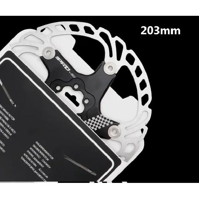 Snail Brake Disc Ultra Light MTB Mountain Bike Float Floating Pads 160mm 180mm 203 mm 6 Bolt Rotors Parts Bicycling Accessories