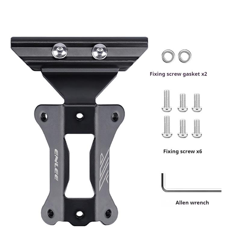 ENLEE Bicycle Water Bottle Cage Extension Bracket Aluminum Alloy Mountain Road Bike Water Bottle Saddle Conversion Seat