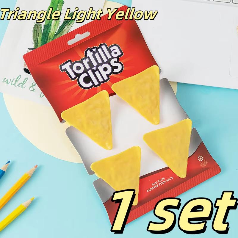 1 Set Creative Simulation Modeling Potato Clip Food Bag Clip Versatile Fresh-Keeping Sealed Snack Bags Bills Kitchen Accessory