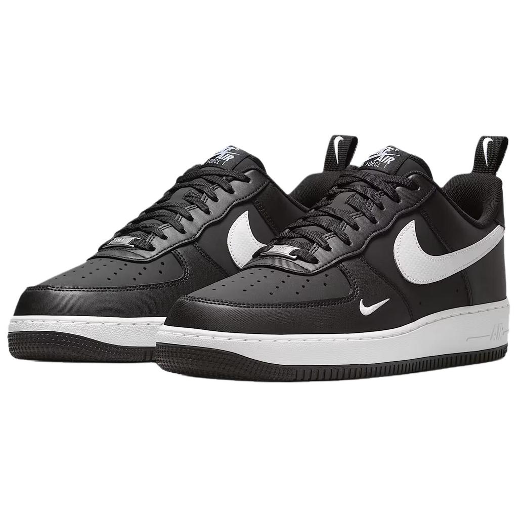 Nike Air Force 1 07 Lv8 Swoosh in Fibra di Carbonio Nero Bianco Sneakers da Uomo IR5599001