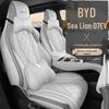 Ganzjahres-Ledersitzbezüge mit vollständiger Abdeckung für BYD Hiace 07ev