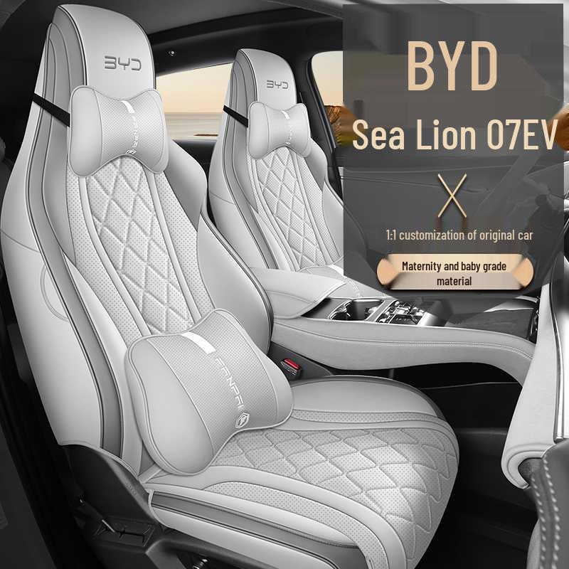 Ganzjahres-Ledersitzbezüge mit vollständiger Abdeckung für BYD Hiace 07ev