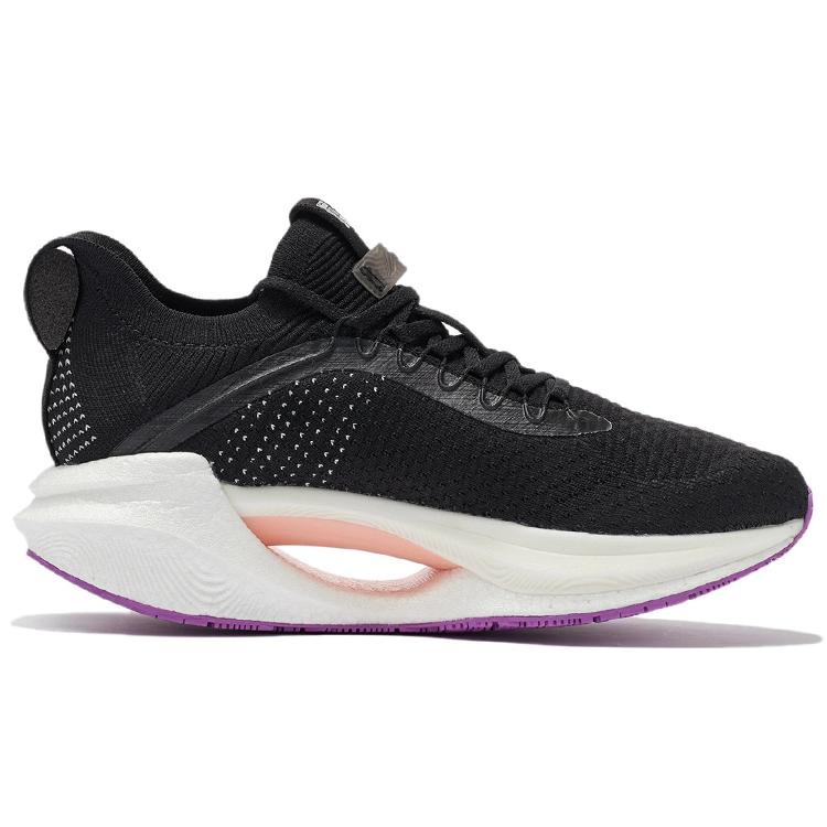 Li Ning Shadow Essential Textile, Synthetic Leather Slip Resistant Abrasion Resistant Low Top LIGHT FOAM Running Shoes ARHR126-9