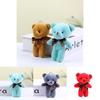Adorable Teddy Bear Plush Toy Keychain Soft Stuffed Animal Doll Cute Gift