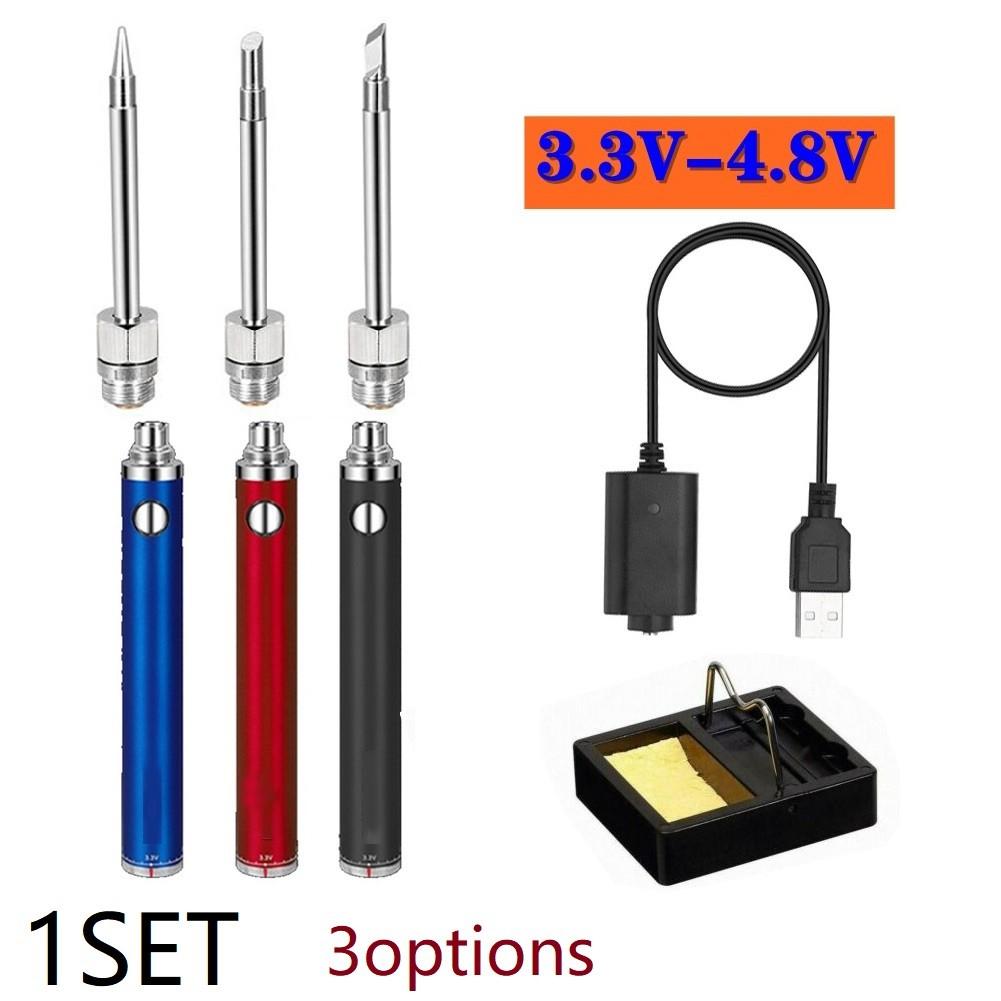 5V 8W Rechargeable soldering iron diy soldering portable 510 interface