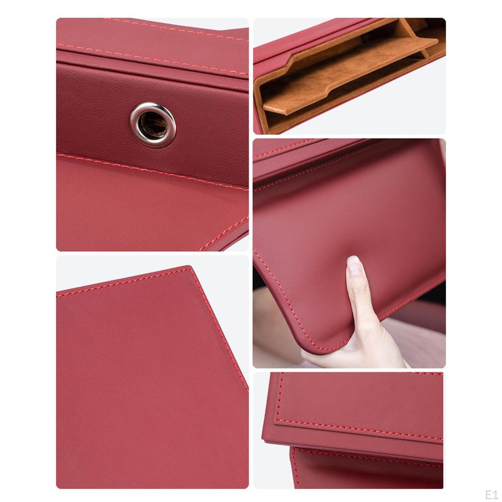 Car Seat Filler Organizer Reserved Charging Hole Auto Console Side Storage Box for Sundries