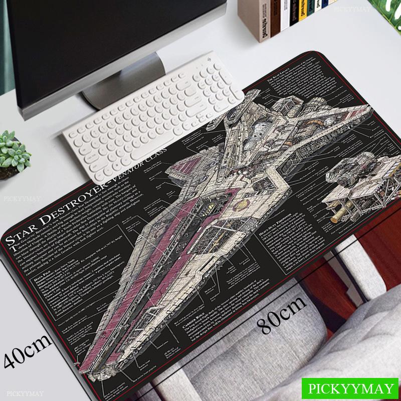Spacecraft Mouse Pad Gamer Mousepads Big Gaming Mousepad XXL Mouse Mat Large Keyboard Mat Desk Pad For Computer Laptop