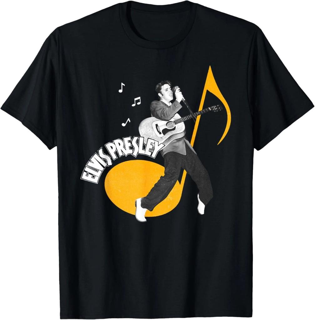Elvis Presley Official Music Note T-Shirt
