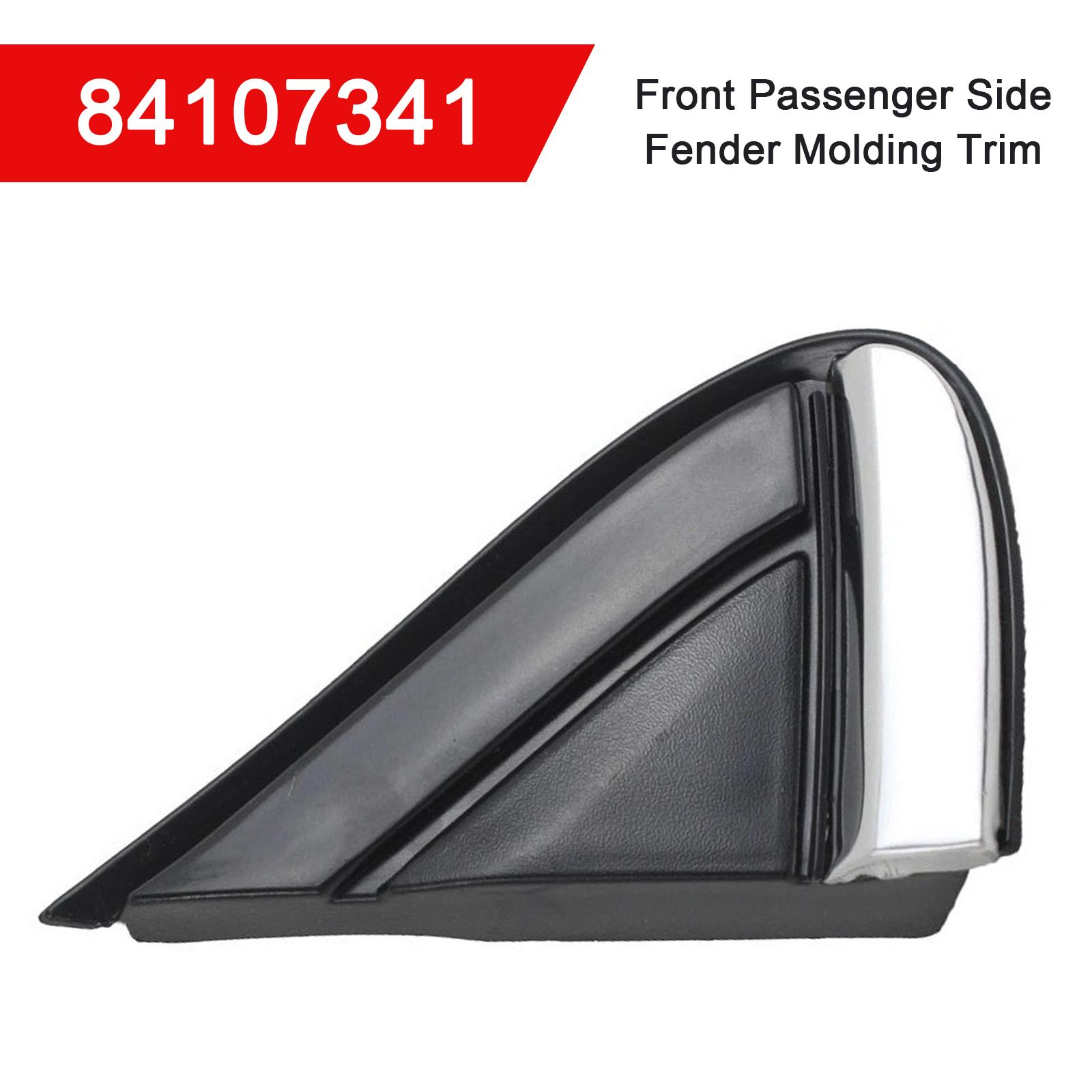Front Passenger Side Fender Molding Trim 84107341 for Chevrolet Equinox 2018-2023